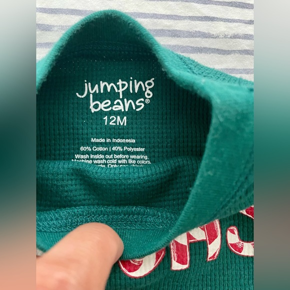 Baby Jumping Beans Christmas Outfit - Picture 4 of 7